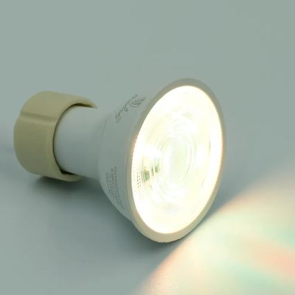 LED RGBW Dimmable bulb GU10/4,5W/230V 2700-6500K Wi-Fi Tuya