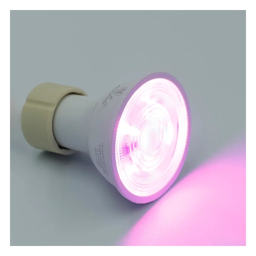 LED RGBW Dimmable bulb GU10/4,5W/230V 2700-6500K Wi-Fi Tuya