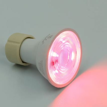 LED RGBW Dimmable bulb GU10/4,5W/230V 2700-6500K Wi-Fi Tuya