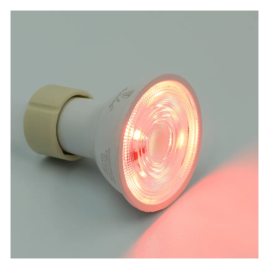 LED RGBW Dimmable bulb GU10/4,5W/230V 2700-6500K Wi-Fi Tuya
