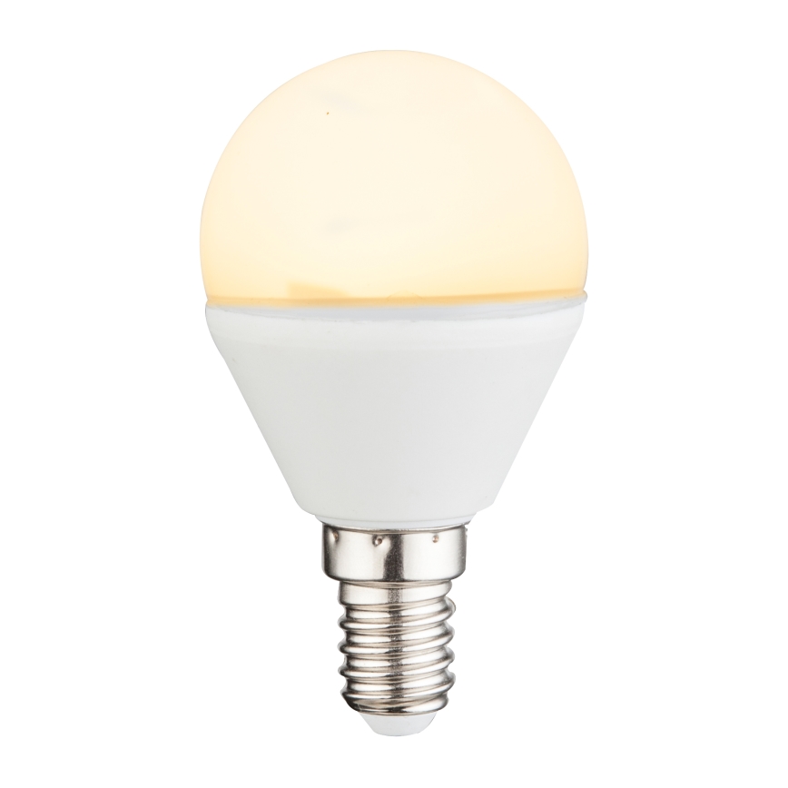 LED RGBW Dimmable bulb E14/4,9W/230V 2700K + remote control - Globo