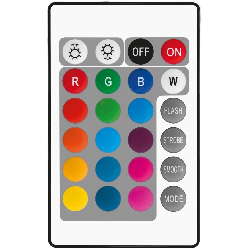 LED RGBW Dimmable bulb E14/4,9W/230V 2700K + remote control - Globo