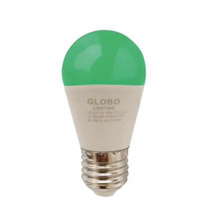 LED RGBW Dimmable bulb E27/6W/230V 3000K + remote control - Globo