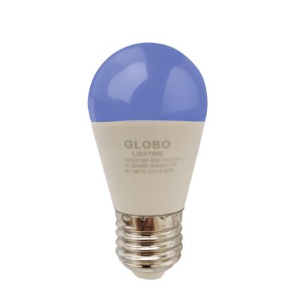 LED RGBW Dimmable bulb E27/6W/230V 3000K + remote control - Globo