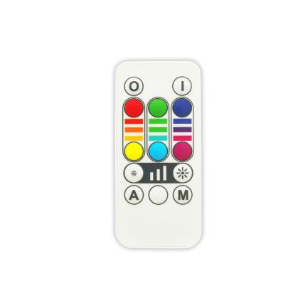 LED RGBW Dimmable bulb E27/6W/230V 3000K + remote control - Globo
