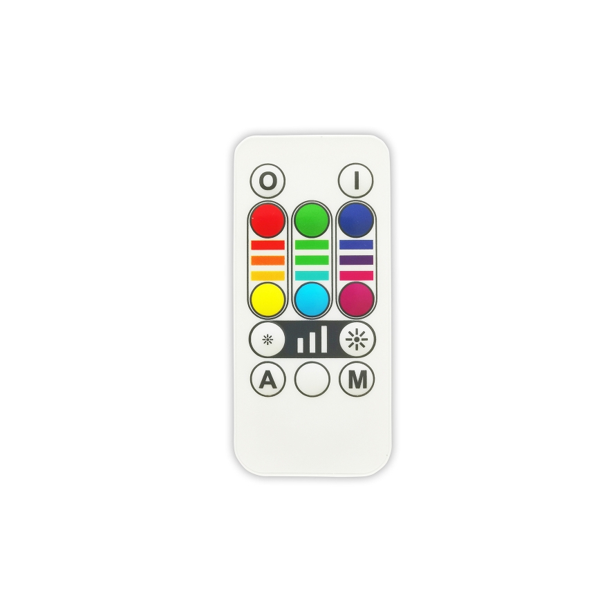 LED RGBW Dimmable bulb E27/6W/230V 3000K + remote control - Globo
