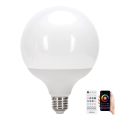 LED RGBW Dimmable bulb MESH G120 E27/18W/230V 6500K + remote control - Aigostar