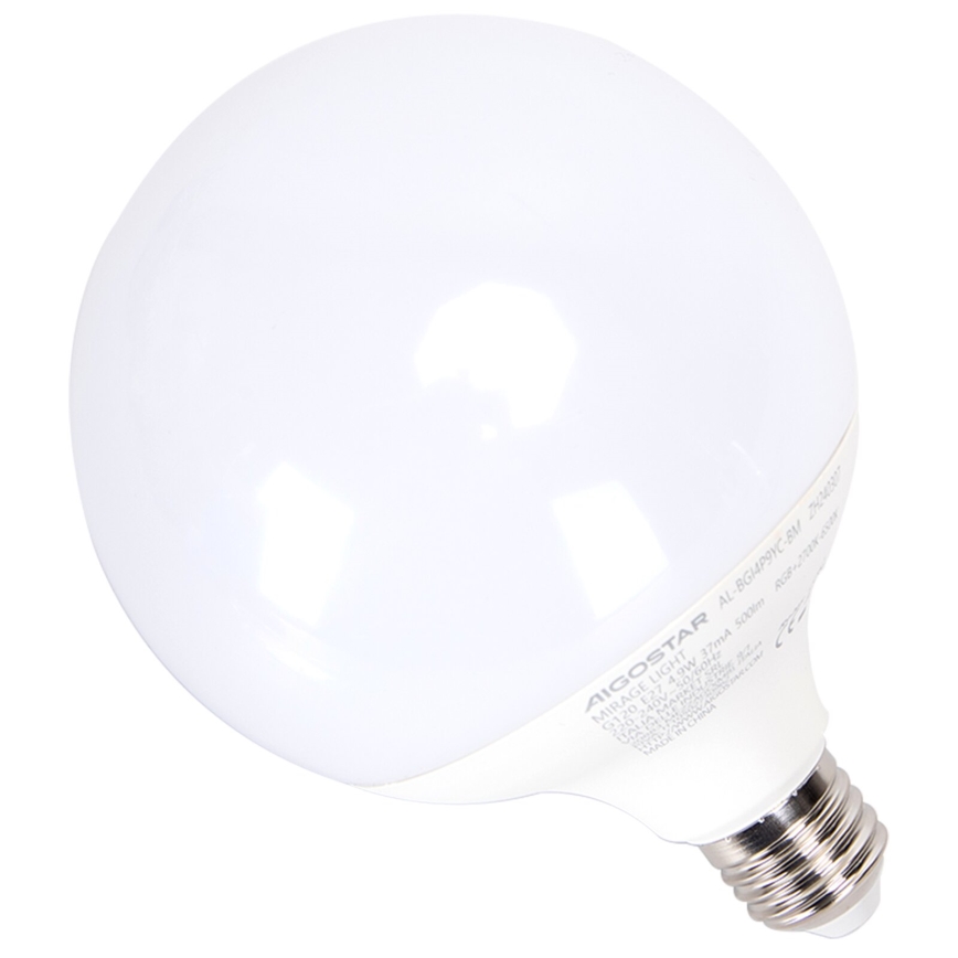 LED RGBW Dimmable bulb MESH G120 E27/4,9W/230V 2700-6500K + remote control - Aigostar
