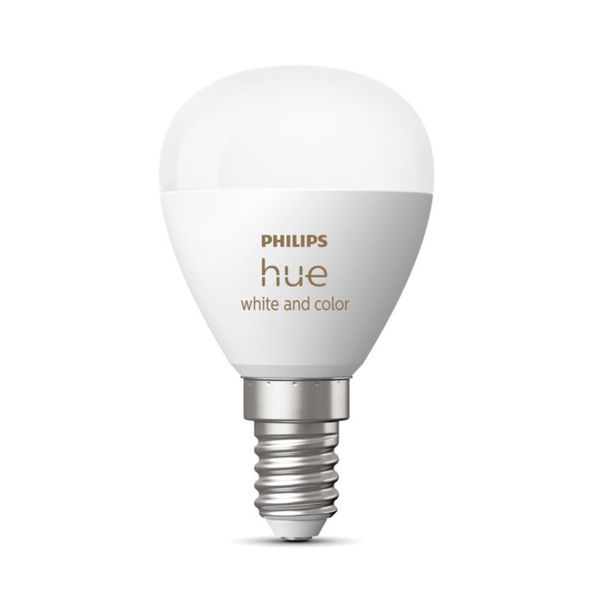 LED RGBW Dimmable bulb Philips Hue White And Color Ambiance P45 E14/5,1W/230V 2000-6500K