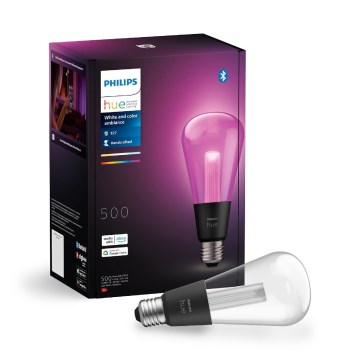 LED RGBW Dimmable bulb Philips Hue White And Color Ambiance E27/6,8W/230V 2000-6500K