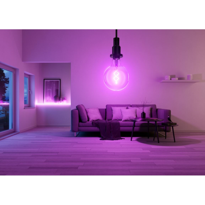 LED RGBW Dimmable bulb SMART+ FILAMENT E27/4,8W/230V 2700-6500K Wi-Fi - Ledvance