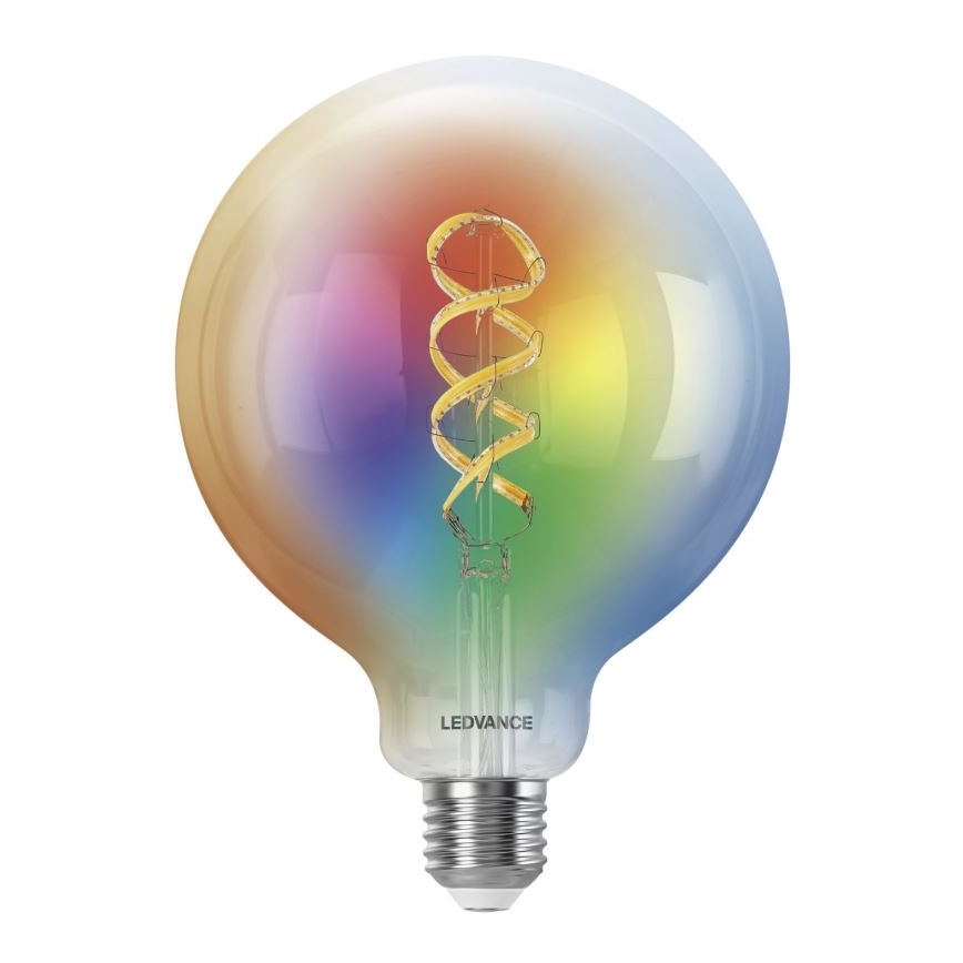 LED RGBW Dimmable bulb SMART+ FILAMENT E27/4,8W/230V 2700-6500K Wi-Fi - Ledvance