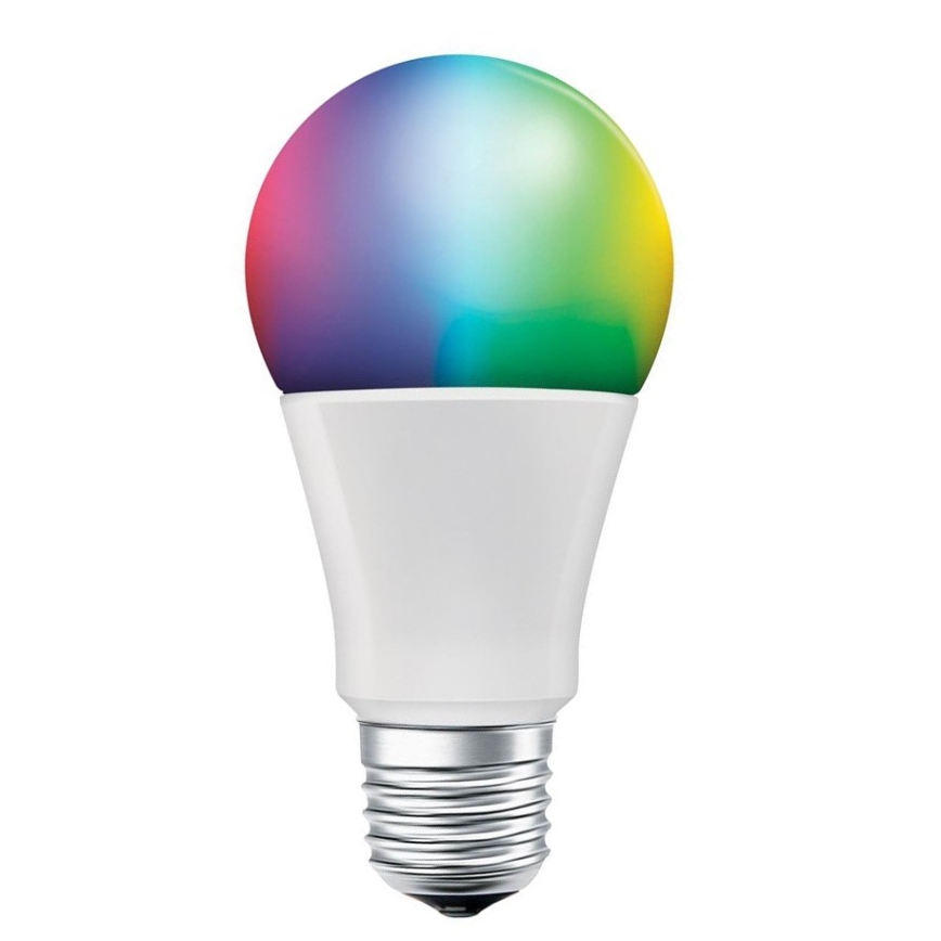 LED RGBW Dimmable bulb SMART+ E27/9W/230V 2700K-6500K Wi-Fi - Ledvance