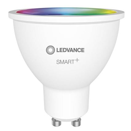 LED RGBW Dimmable bulb SMART+ GU10/5W/230V 2700K-6500K Wi-Fi - Ledvance