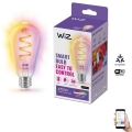 LED RGBW Dimmable bulb ST64 E27/6,3W/230V 2200-6500K Wi-Fi - WiZ