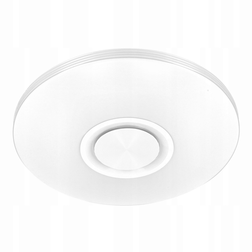 LED RGBW dimmable ceiling light with built-in speaker LED/60W/230V 3000-6000K Ø 40 cm white + remote control