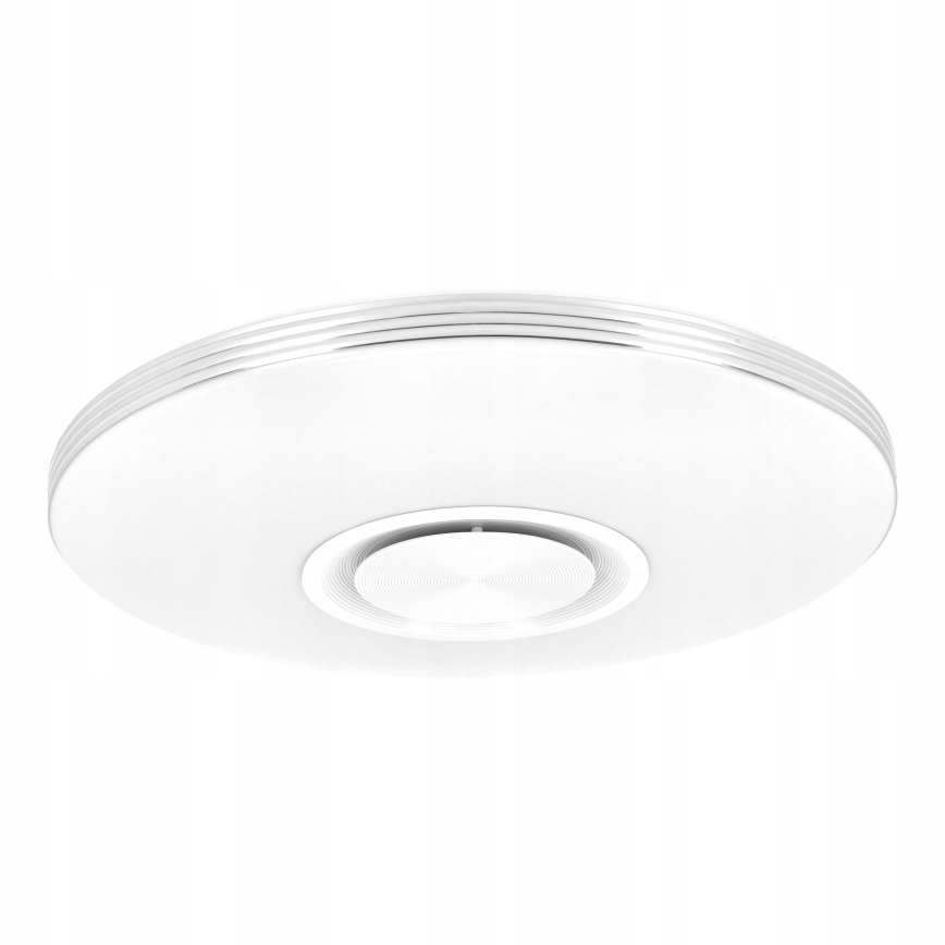 LED RGBW dimmable ceiling light with built-in speaker LED/60W/230V 3000-6000K Ø 40 cm white + remote control