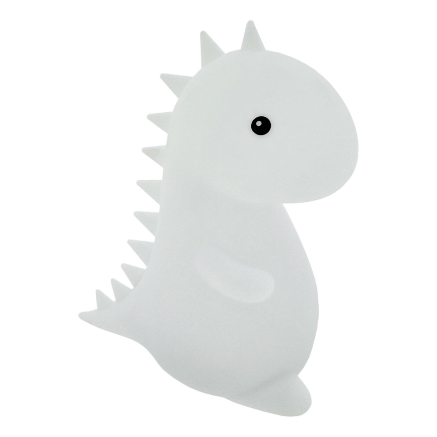 LED RGBW Dimmable children's touch lamp LED/1W/5V USB 1200 mAh dinosaur