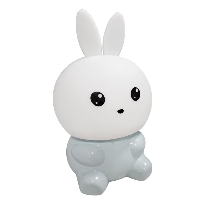 LED RGBW Dimmable children's touch lamp LED/1W/5V USB 1200 mAh hare