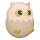 LED RGBW Dimmable children's touch lamp OWL LED/1W/5V USB 1200 mAh owl pink