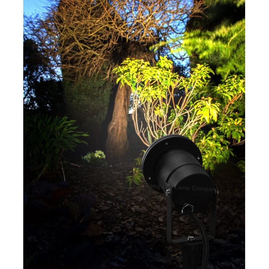 LED RGBW Dimmable Outdoor Lamp BLAKE 1xGU10/4,8W/230V IP65 + Remote Control