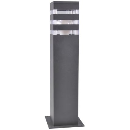 LED RGBW Dimmable Outdoor Lamp TEKSAS 1xE27/9W/230V 2700-6500K Wi-Fi 44 cm IP44 Anthracite