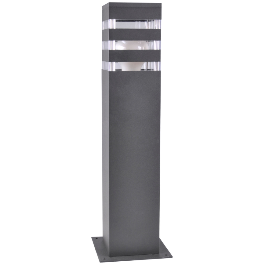 LED RGBW Dimmable Outdoor Lamp TEKSAS 1xE27/9W/230V 2700-6500K Wi-Fi 44 cm IP44 Anthracite