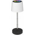 LED RGBW Dimmable Outdoor Rechargeable Table Lamp LED/2W/5V IP44 1200 mAh gray