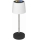 LED RGBW Dimmable Outdoor Rechargeable Table Lamp LED/2W/5V IP44 1200 mAh gray