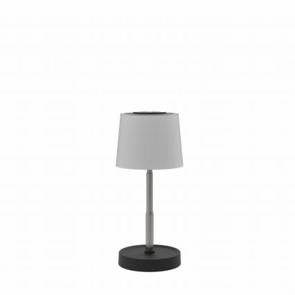 LED RGBW Dimmable Outdoor Rechargeable Table Lamp LED/2W/5V IP44 1200 mAh gray