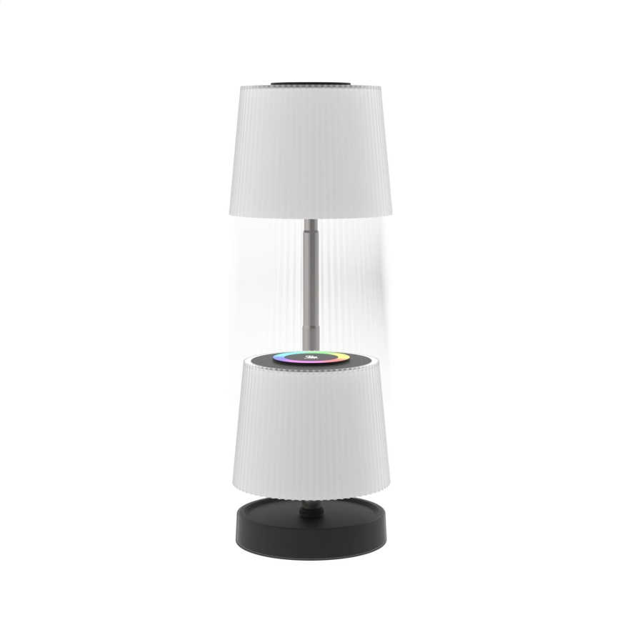 LED RGBW Dimmable Outdoor Rechargeable Table Lamp LED/2W/5V IP44 1200 mAh gray