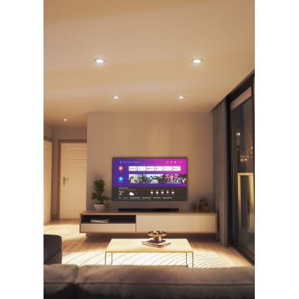 Nanoleaf - LED RGBW Dimmable recessed light ESSENTIALS LED/6W/230V 2700-6500K CRI 90 Wi-Fi