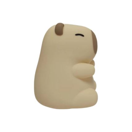 LED RGBW Dimmable Rechargeable Touch-Activated Kids' Night Light KAPYBARA LED/0,45W/5V 800 mAh