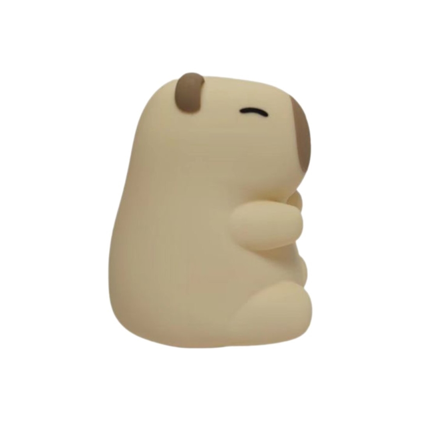 LED RGBW Dimmable Rechargeable Touch-Activated Kids' Night Light KAPYBARA LED/0,45W/5V 800 mAh