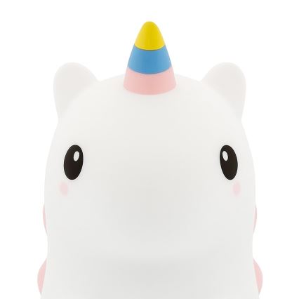 UNICORN Rechargeable Touch-Dimmable RGBW LED Children's Night Light LED/1W/5V 1200 mAh