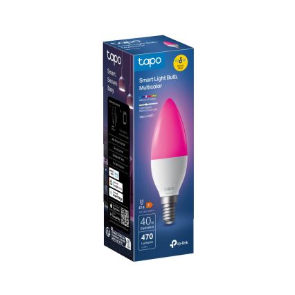 LED RGBW Dimmable Smart Bulb E14/4.8W/230V 2500–6700K - TP-Link