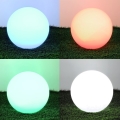 LED RGBW Dimmable Solar Lamp GARDEN BALL LED/5W/3.7V 3000K IP54 2200 mAh Ø 30 cm + Remote Control