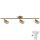 LED RGBW Dimmable Spotlight GOLDI 3xGU10/6,5W/230V 2700-6500K Wi-Fi Gold