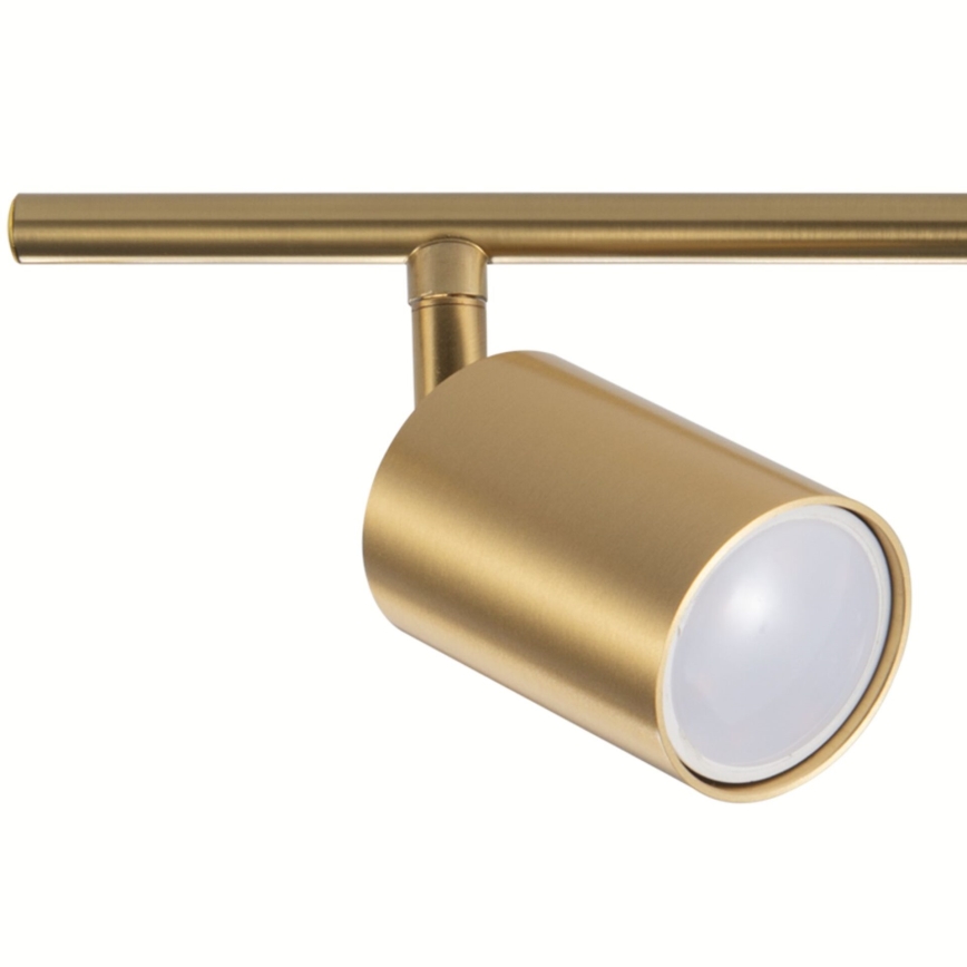 LED RGBW Dimmable Spotlight GOLDIE 2xGU10/4.8W/230V 3000K Gold + Remote Control