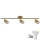 LED RGBW Dimmable Spotlight GOLDIE 3x GU10/4.8W/230V 3000K Gold + Remote Control