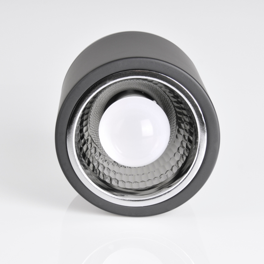 LED RGBW Dimmable Spotlight JUPITER 1xE27/6.5W/230V 2700-6500K Wi-Fi 13 cm Black