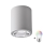 LED RGBW dimmable spotlight JUPITER 1xE27/6.5W/230V 2700-6500K Wi-Fi Ø 9.8 cm gray