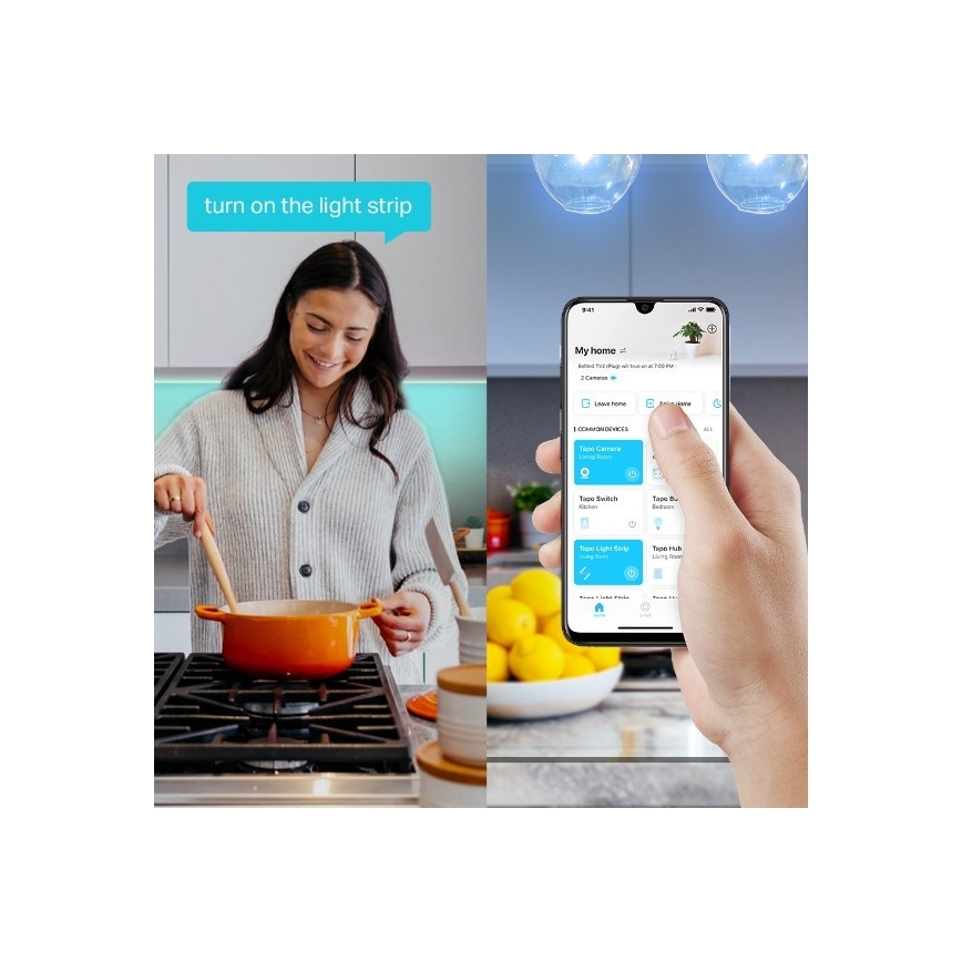 LED RGBW Dimmable Strip 5 m LED/20,5W/230V Wi-Fi