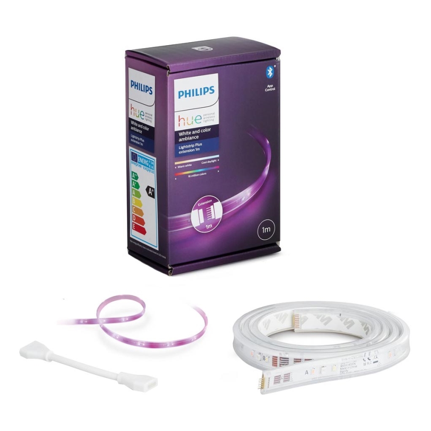 LED RGBW Dimmable strip Philips Hue WHITE AND COLOR AMBIANCE 1m LED/11W/12V