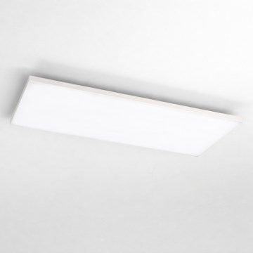 LED RGBW Dimmable Surface-Mounted LED Panel/13,5W/230V 3000-6500K 29,5x59,5 cm Silver + Remote Control
