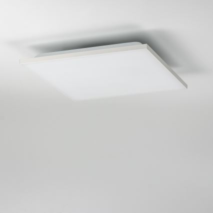 LED RGBW Dimmable Surface-Mounted Panel LED/22W/230V 2700-6500K 29,5x59,5 cm White + Remote Control