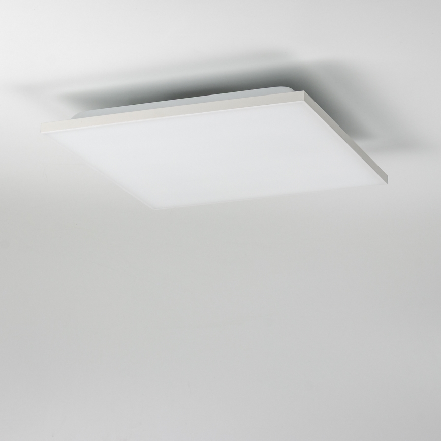 LED RGBW Dimmable Surface-Mounted Panel LED/22W/230V 2700-6500K 29,5x59,5 cm White + Remote Control