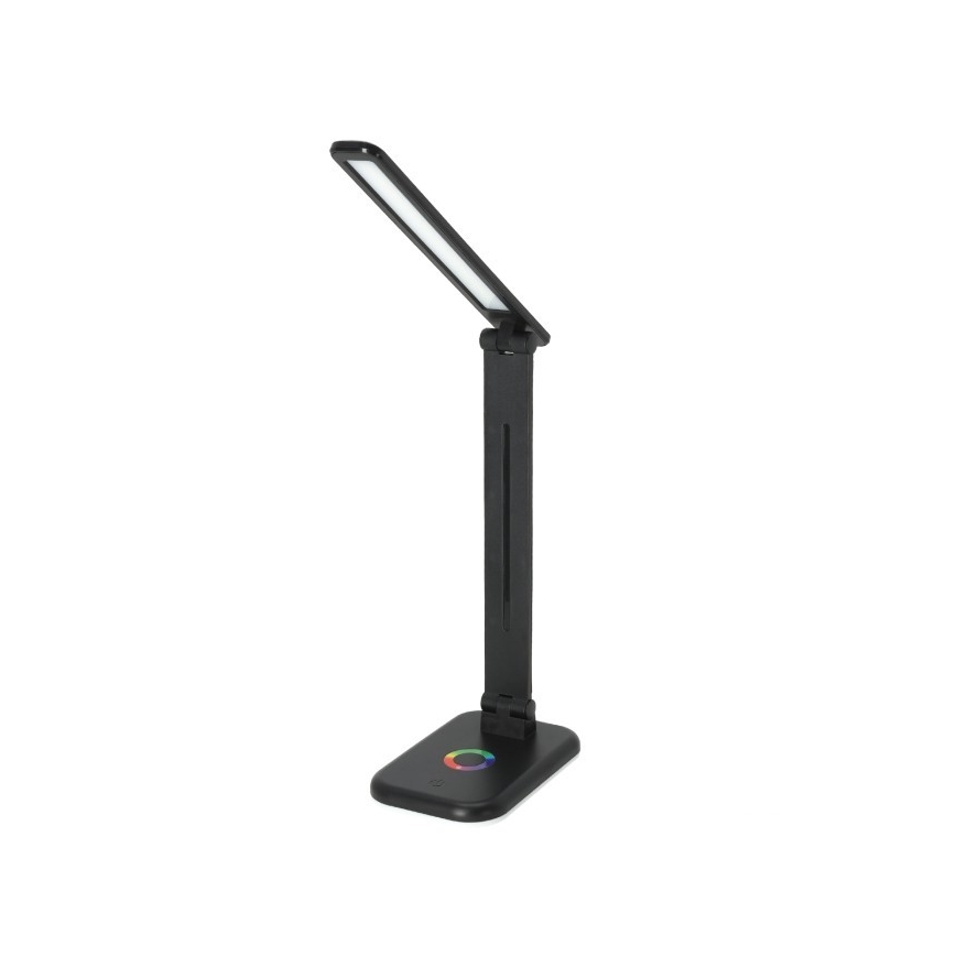 LED RGBW Dimmable table lamp NOBLITE LED/7W/5V 3000/4000/6500K black