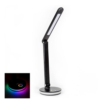 LED RGBW Dimmable table lamp with a power bank function LED/12W/5V 2800-6000K black
