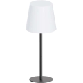 LED RGBW Dimmable Touch Outdoor Table Lamp LUCIA LED/2W/5V 1800/2700/6500K 3600 mAh IP44 Black